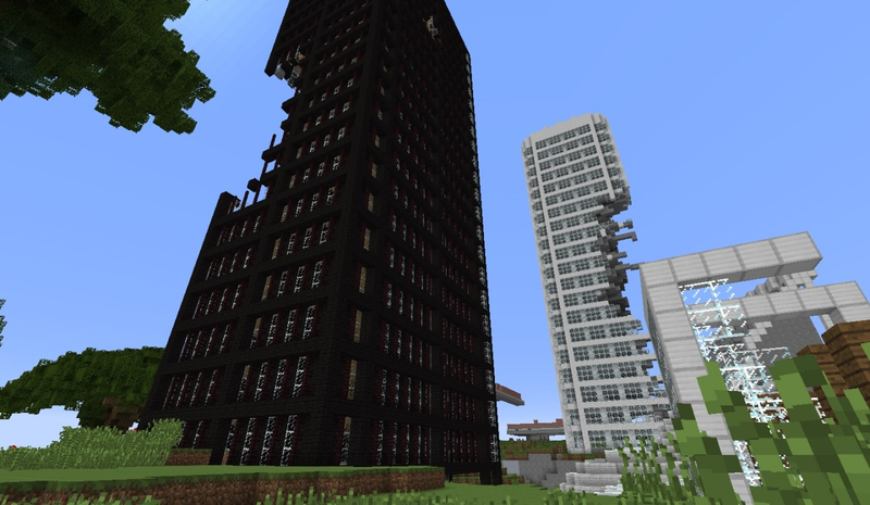 Illustration for article titled Spectacular Builds From Minecraft's "Floating Island" Contest